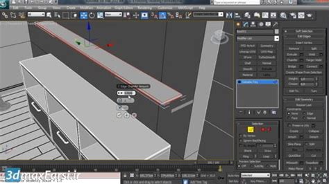 Ds Max Spline Modeling Modeling Walls With The Extrude Modifier