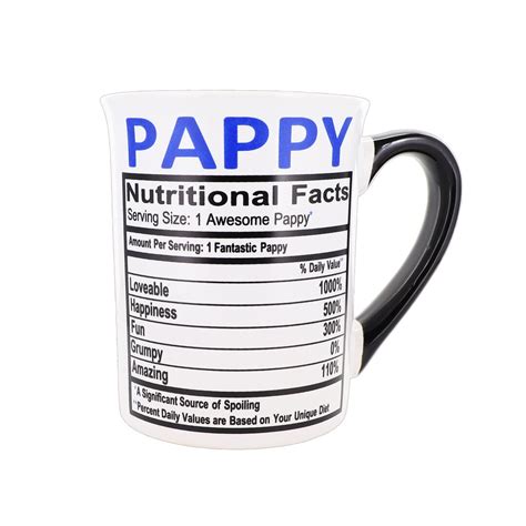 Cottage Creek Pappy Mug Large Ceramic 16oz Pappy Coffee Mug Pappy