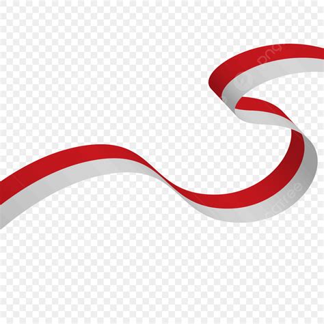 Indonesian Flag Vector PNG Images Illustration Of The Red And White