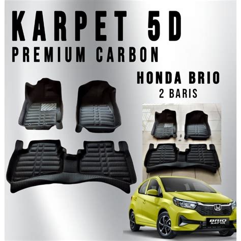 Jual Karpet D Premium Mobil All New Brio Shopee Indonesia