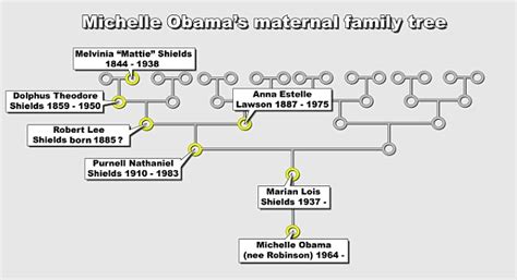 The First Lady's roots: Genealogists trace five generations of Michelle ...