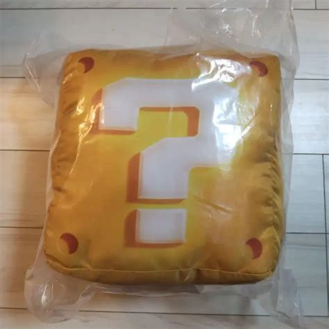 ICHIBAN KUJI THE SUPER MARIO BROS MOVIE Prize A Question Block Cushion