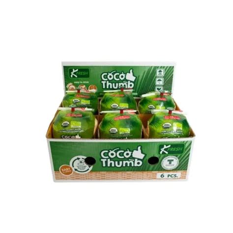 Coco Thumb Easy Opening Organic Coconut 12 Nuts Per Carton Buy