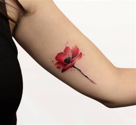 60 Beautiful Poppy Tattoo Designs For Women Tattooadore Poppy Flower Tattoo Flower Tattoo