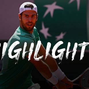 Khachanov Lestienne Roland Garros Highlights Tennis Video Eurosport