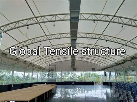 Modular PVC Tensile Pool Fabric Structure At Rs 343 Sq Ft In New Delhi