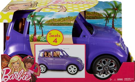 Best Buy: Barbie SUV Toy Vehicle Purple DVX58