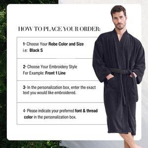 Gay Couple Robes Customizable His His Terry Cloth Monogram Cotton For Mr And Mr Perfect