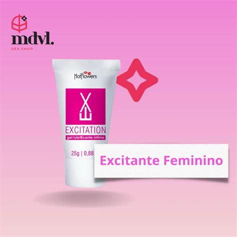 Gel Excitation Excitante Feminino Hot Flowers