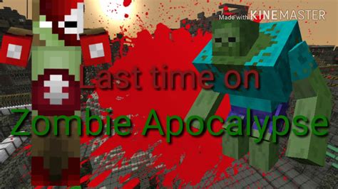 Minecraft Zombie Apocalypse Intro Free To Download Youtube