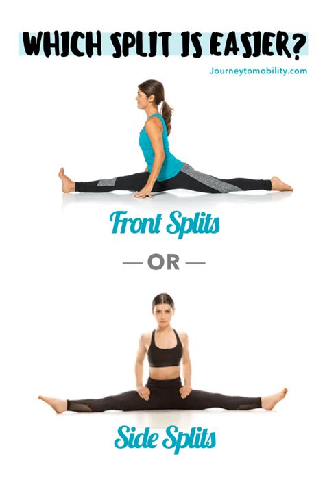 Which Split Is Easier Front Split Vs Side Split Journey To