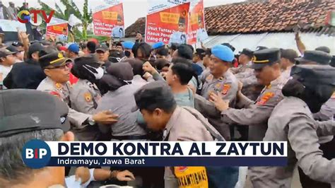 Demo Kontra Al Zaytun Di Indramayu Massa Minta Polisi Usut Tuntas