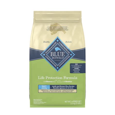 Blue Buffalo Life Protection Formula Small Breed Adult Lamb & Brown