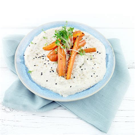 Blumenkohl Hummus Mit Ofenkarotten Histafit