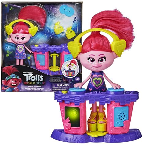 Hasbro Trolls Dj Poppy Figurka Z Akcesoriami 4 12559719857 Allegro Pl