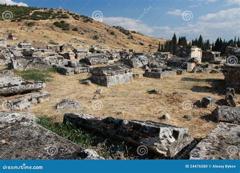 A Tomb In The Necropolis Cemetery At The Ancient City Of Hierapolis