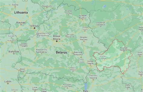 Fact of the day: Belarus' borders were modelled after the Bryansk ...