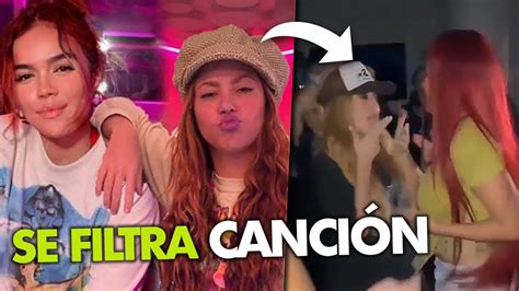 Detrás de cámaras Shakira y Karol G juntas se FILTRA canción Se