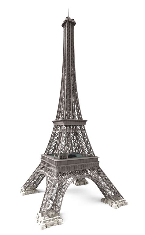 Eiffel Tower 3D computer graphics 3D modeling 3D printing - Exquisite ...