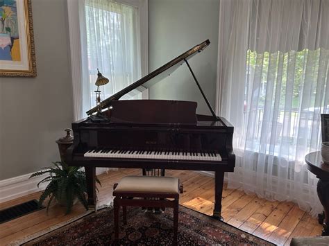 Petrof Model IV 5 8 Grand Piano In Mahogany EBay