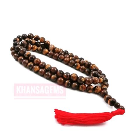 Jual TASBIH BATU NATURAL TIGER EYE DIM 6 MM Di Lapak Khansagems Bukalapak