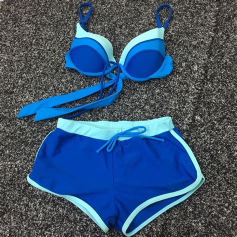 Bikini M Nh Xanh Ph I M U C C P Nh Th T Shopee Vi T Nam