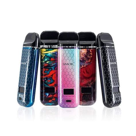 SMOK Novo X Pod System Kit And Replacement Pod Cartridge 2ml With Coil