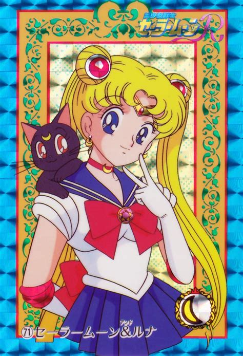 Sailor Moon Usagi Tsukino Luna Anime R Sailor