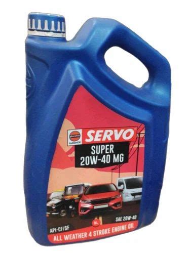 Servo Super W Mg Stroke Engine Oil At Rs Can Rohini New