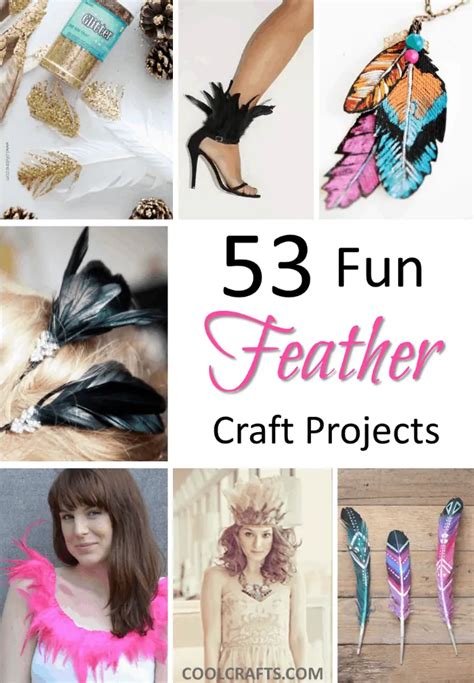 53 Clever Feather Craft Ideas