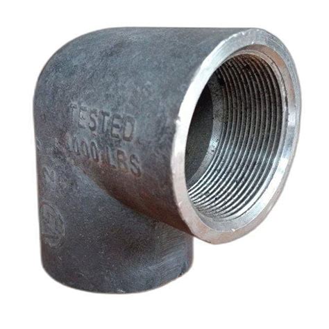 Mm Short Radius Vs Threaded Forged Elbow Ms For Gas Pipe Bend Angle