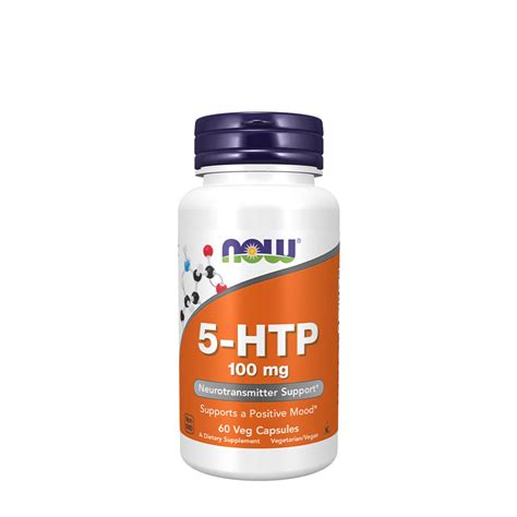 Now Foods 5 HTP 100 Mg 60 Veg Capsules