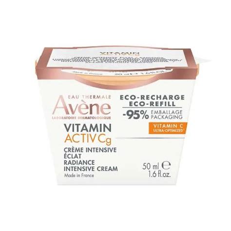 Avène Vitamin Activ Cg Crema intensiva Luminosidad 50 ml ECORECARGA