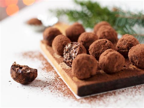 Truffes Au Chocolat Sans Beurre Recette De Truffes Au Chocolat Sans