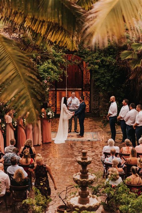 Tropical Terracotta-Inspired Mexico Destination Wedding at Hacienda ...