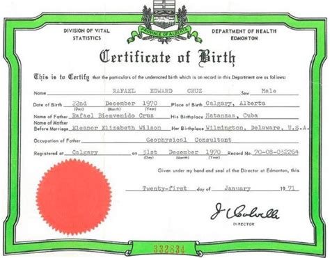 Ted Cruz Birth Certificate Suggests Moral Crusaders Mom Unmarried At Birth Lead Stories