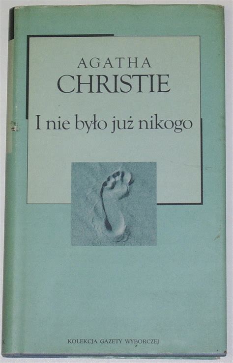 I Nie By O Ju Nikogo Agatha Christie Por Wnaj Ceny Allegro Pl