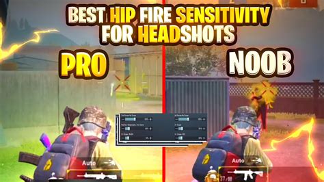 Best Hip Fire Sensitivity For Auto Headshot In Close Range 🔥gyro And Non