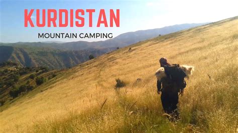 Explore Kurdistan 2 Days Solo Tarp Tent Mountain Camping Bushcraft