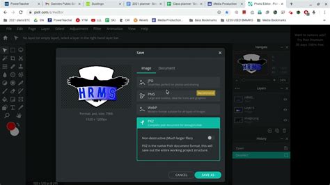 How To Save In Pixlr 2021 Youtube