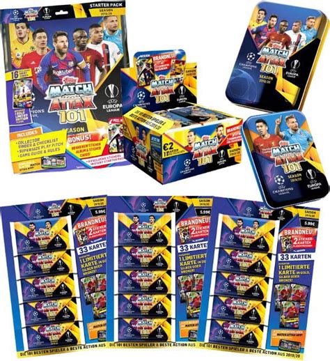 Topps Match Attax 101 201920 Mega Bundle Stickerpoint