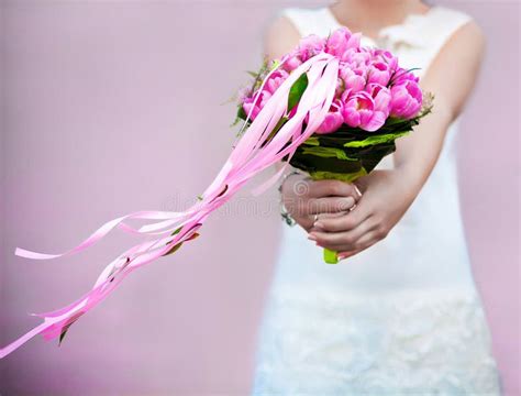 Pink tulips stock image. Image of bloom, romance, married - 22447807