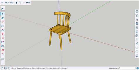 Chair Modeling Process - Gallery - SketchUp Community