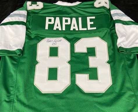 Philadelphia Eagles Vince Papale Autographed Jersey - Carls Cards ...