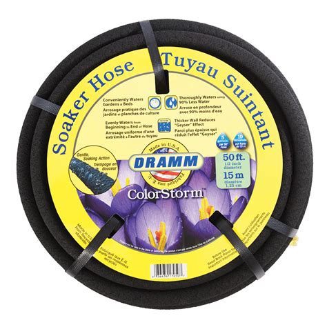 And Colorstorm Standard Soaker Hose Dramm Lawn Garden