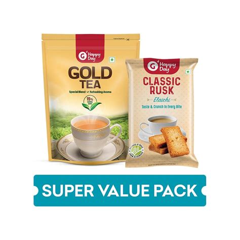 Ghd Gold Tea 1 Kg Classic Elaichi Rusk Combo Price Buy Online At Best Price In India