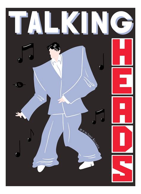 Talking Heads Poster - Etsy