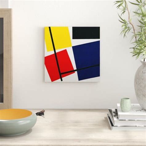 Simultaneous Counter Composition By Theo Van Doesburg Painting Print