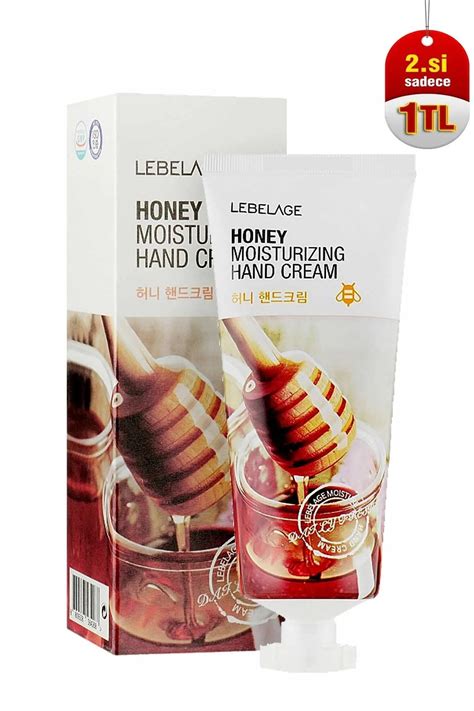 LEBELAGE Bal Özü Içeren El Kremi Egzama Ve Kuruluk Için Honey Hand