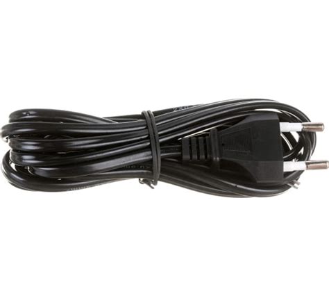 Кабель питания TWIST с вилкой без разъема 2*0,5мм2, 220V/2,5A, 3м ...